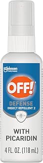 OFF! Defense Insect Repellent Spritz with Picaridin, Bug Spray with Long Lasting Protection from Mosquitoes, 4 oz