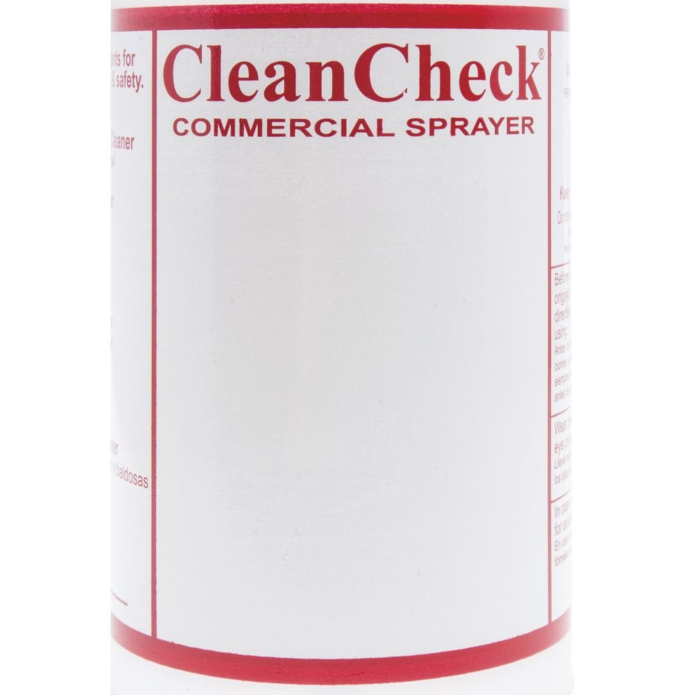 Spray Bottles with Embossed Scale 24 oz Clear Plastic - 3 1/4" Dia x 11 1/4" H by HUBERT – 24 Ounces, Translucent