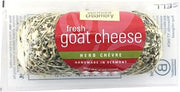Vermont Creamery Goat Cheese Chèvre with Herbs, Log, 4 oz X 2 pack total 8oz