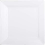Elite Global Solutions DS77-W Square Plate, 7" sq. x 1" h., Melamine, White (Pack of 6)