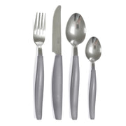 Pure - 24-Piece Cutlery Set by Amefa – Taille unique, Stainless Steel, Gray, Model 2228GYAF31C40