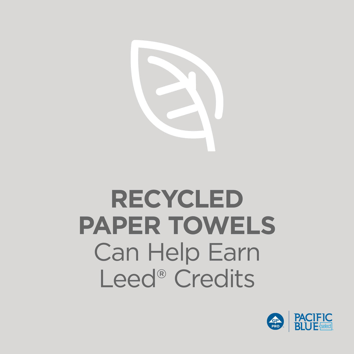 Georgia-Pacific Pacific Blue Select / 250 Count (Pack of 16) / White Paper Towels