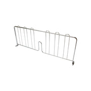 Shelf Divider 24"L Pressure-fit by Thunder Group – 24", Chrome, Model CMDC024