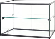 Winco 22"L x 16" Clear Aluminum Display Case