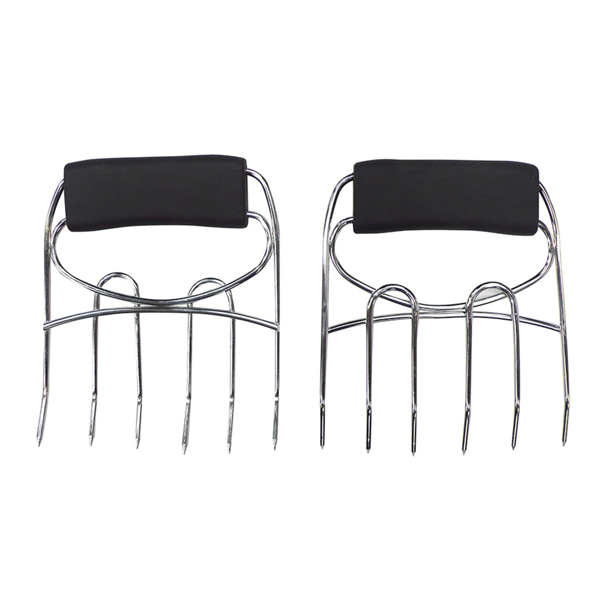 Grilling Claws by Mr. Bar-B-Q – Rubber, Black, Model 40209HX
