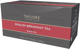Taylors of Harrogate English Breakfast Black Tea, 100ct (Pack of 1)