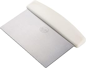 Tablecraft 6" Stainless Steel Dough Scraper