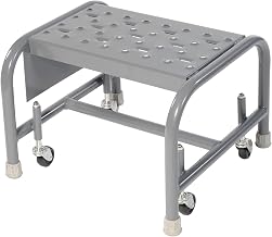 Tri-Arc WLSR001166 1 Step Steel Rolling Ladder, 16" W