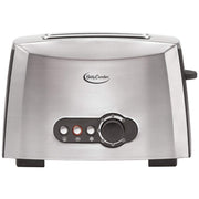 Betty Crocker Stainless Steel/Black / 2 - Slice / Modern Toasters