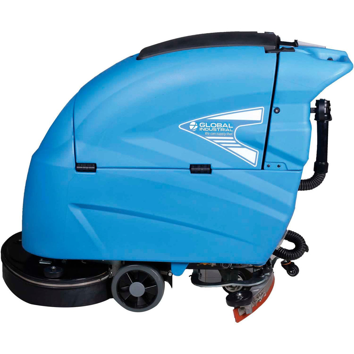Auto Floor Scrubber 26" Cleaning Path by Global Industrial – 1 Count (Pack of 1), Plastic, Blue, Model 641265