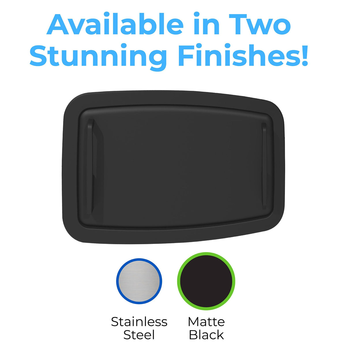 Baby Changing Station Horizontal Recessed-Mounted by Koala Kare – Matte Black, Model KB310-SSRE-MBLK