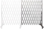 Mobile Folding Security Gate Add-on 6'6"H x 6'W in-Use, XL670