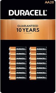 DURACELL Coppertop AA Batteries - 28 pk