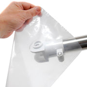 Clear Layflat Poly Bags 4 mil by Laddawn – Low Density Polyethylene, Clear, Model 1137
