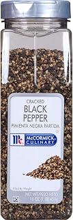 McCormick Culinary Cracked Black Pepper, 16 oz (Pack of 6)