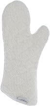 HUBERT Oven Mitt Beige Terry Cloth - 17"L