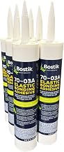 Justrite Make-A-Berm™ Fuel Spill Containment Curbs Six (6) Tubes of | Sili-Thane Adhesive and Sealant Caulk, Custom Chemical Spill Containment Berm System, Made in The USA, 28463