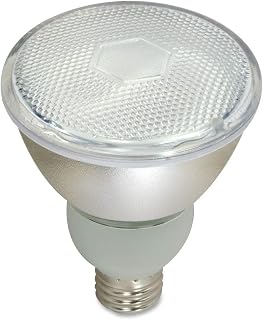 Satco S7204 15-Watt Medium Base PAR30, 2700K, 120V, Equivalent to 50-Watt Incandescent Lamp with U.L. Wet Location Listed