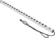 Global Industrial 48" 18 Outlet Aluminum Power Strip with 6-ft Cord ETL/cETL