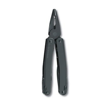 Spirit XBS with Nylon Belt Pouch Swiss Army Knife by Victorinox – 4.1", Stainless Steel, Black, Model 3.0224.3CN