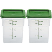 Cambro Translucent / 4 QT + Lid / 1 Containers
