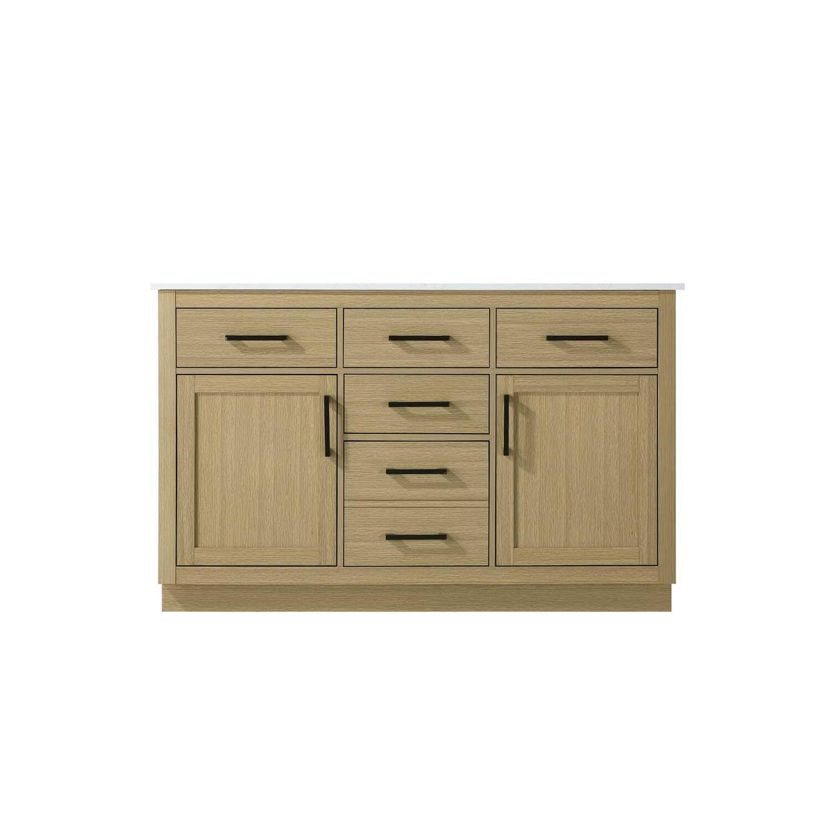 Alden Bathroom Vanity Honey Brown by Lighting Design – Wood, Honey Brown, Model VF29754DMHB