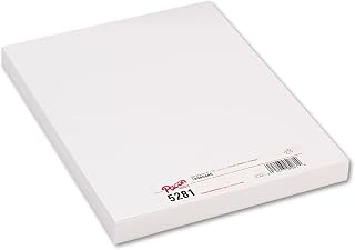 Pacon 5281 Medium Weight Tagboard, 12 x 9, White, 100/Pack
