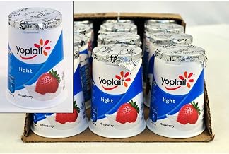 Yoplait Light Strawberry Yogurt, 6 Ounce - 12 per case.