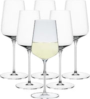 Spiegelau & Nachtmann, Set of 6 White Wine Glasses, Crystal Glass, 430 ml, Definition, 1350102