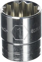 GEARWRENCH 1/2" Drive 12 Point Standard SAE Socket 1" - 80769