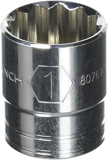 GEARWRENCH 1/2" Drive 12 Point Standard SAE Socket 1" - 80769