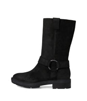 Women's Brimfield Tall Pull On Boot by Timberland – 7, Black Suede, Model TB0A28QR