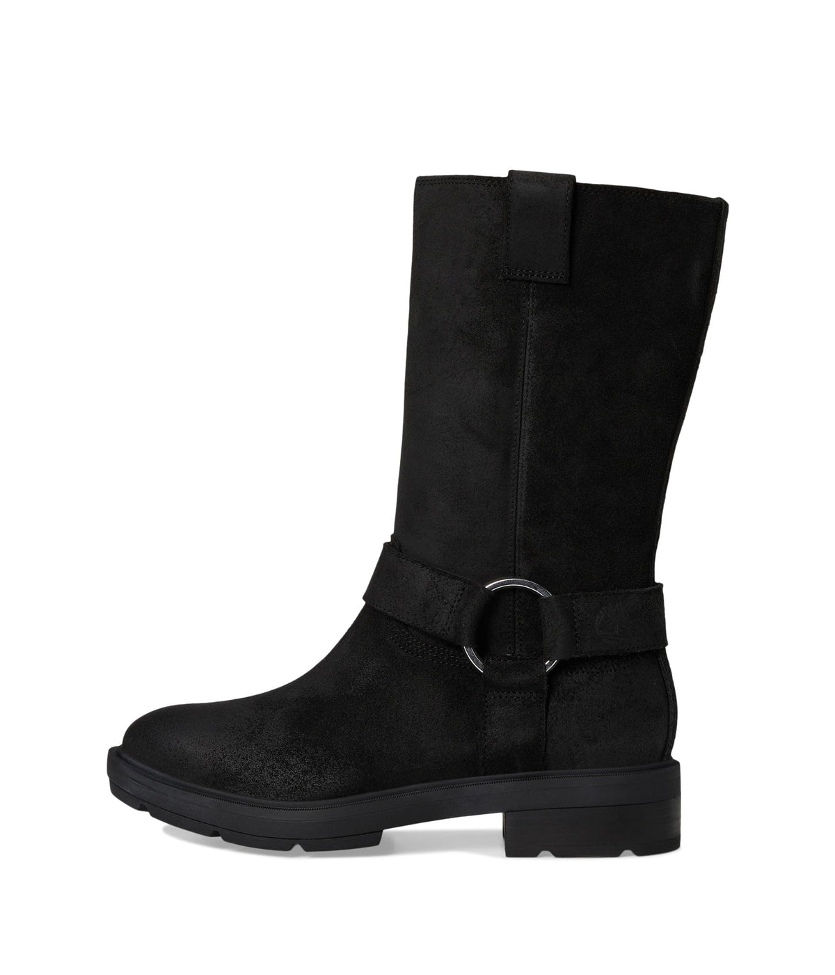 Women's Brimfield Tall Pull On Boot by Timberland – 7, Black Suede, Model TB0A28QR