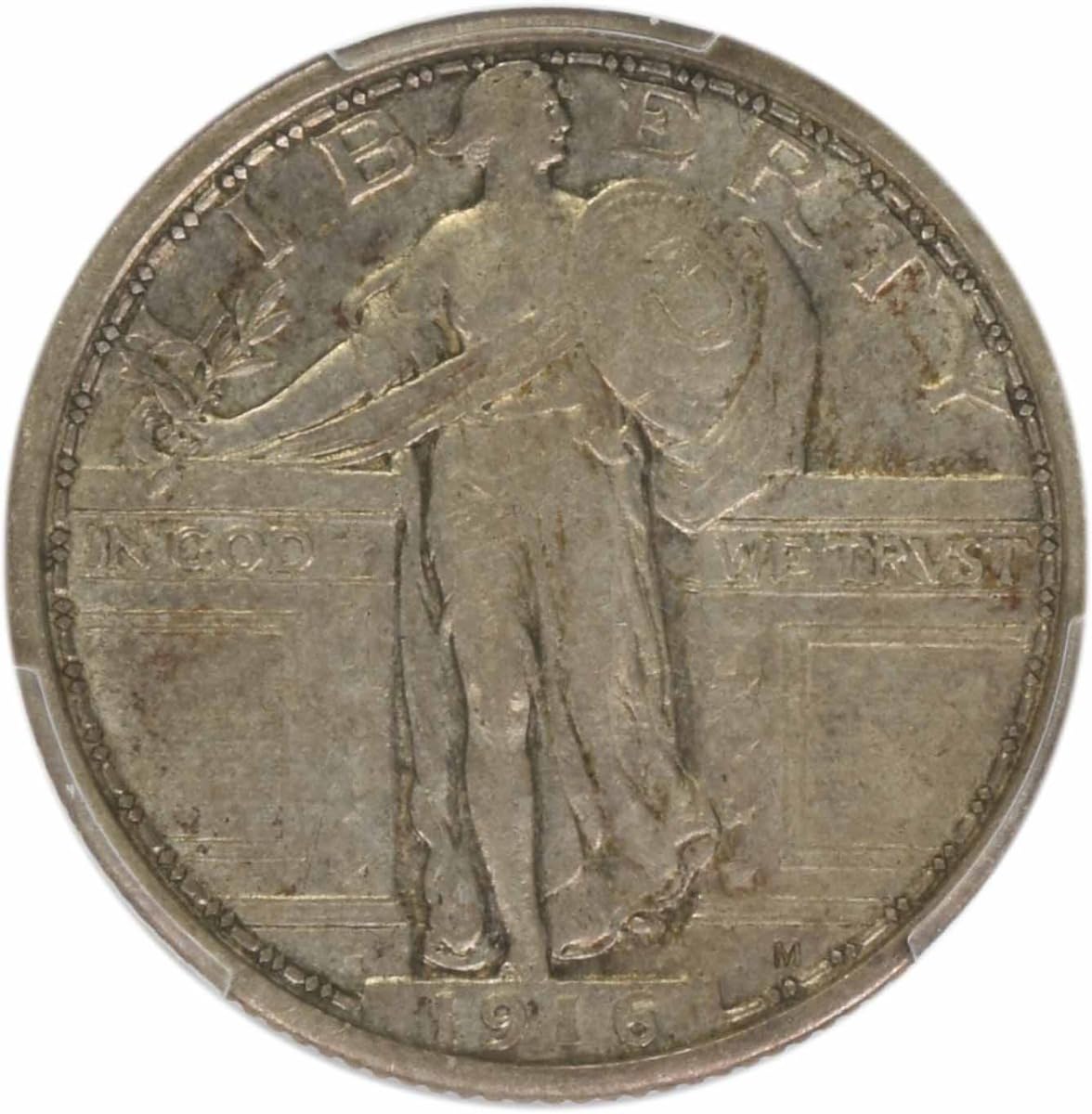 1916 P Standing Liberty Quarter by Generic – Silver