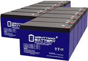 12V 7AH GEL F1 Replacement Battery Compatible with ITI Concord Express - 10 Pack