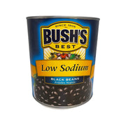 BEAN, BLACK, LOW SODIUM, BUSH'S, 108OZ by Bush's Best – Large
