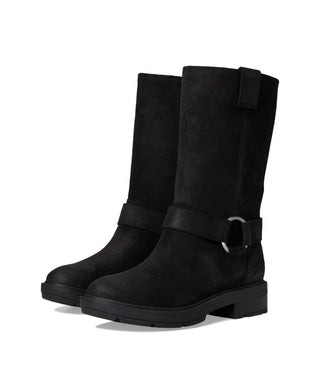 Women's Brimfield Tall Pull On Boot by Timberland – 7, Black Suede, Model TB0A28QR