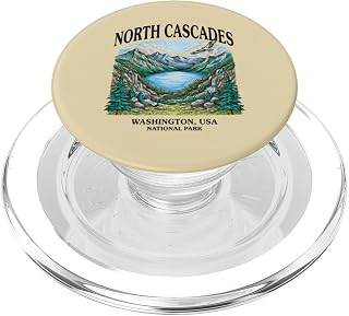 North Cascades National Park Washington USA PopSockets PopGrip for MagSafe