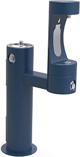 Elkay Bi-Level Pedestal Ftn W/Lower Bf, Ada , Blu
