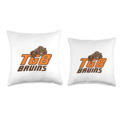Trevor Browne Bruins Throw Pillow by Trevor Browne High School, Phoenix, AZ 85033 – 18x18, polyester twill fabric, Multicolor, Model P3R59KQE18FUS_18X18