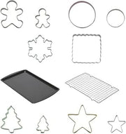 Chicago Metallic 12-Piece Holiday Baking Set