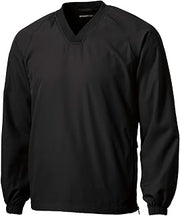 SPORT-TEK Unisex V-Neck Raglan Wind Shirt