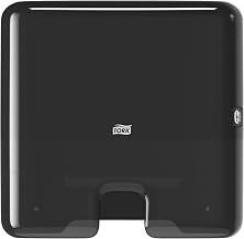 Tork Xpress Mini Multifold Hand Towel Dispenser Black H2, 553128 | One-at-a-Time Dispensing, Elevation Range
