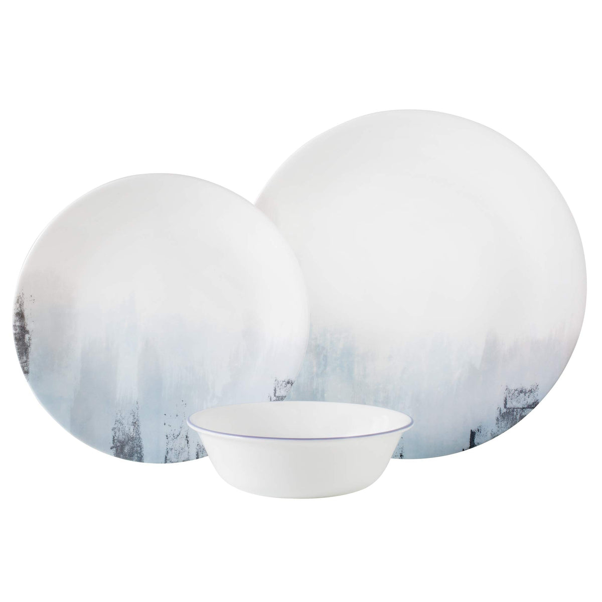 Corelle White/Blue / 1 / 12 Dinnerware Sets