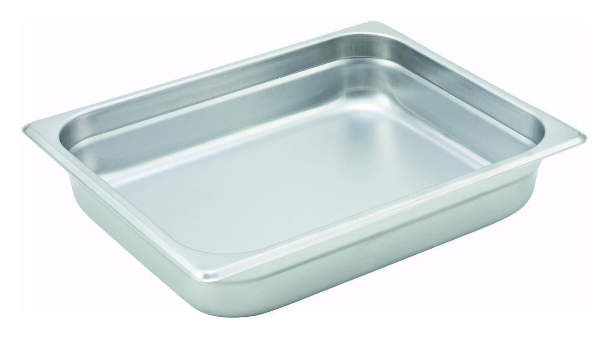 Winco 2.5" Deep / 1 / Stainless Steel Steamers