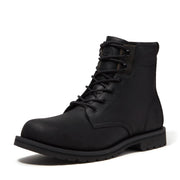 Men's Britton Falls Waterproof Lace Up Boot by Timberland – 8 Wide, Leather, Blackout Full Grain