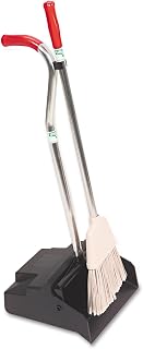 UNGER ErgoTec® Dustpan/Broom, 12" Wide (UNGEDPBR) Category: Dust Pans