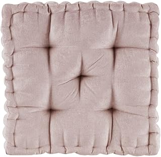 Elara Textured Poly Chenille Square Floor Pillow Cushion