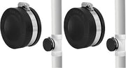 Fernco QC-2.75 1-1/2 or 2-in. Qwik Cap Schedule 40 PVC Pipe Socket Cap Slip Hub Elbow, Tee and Cleanout (Pack of 2)