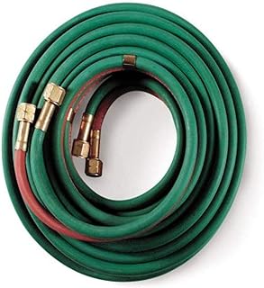 Hobart 770133 Oxy/Acet,Hose, Grade R, Twin Welding 1/4-Inch by 50-Feet,Red